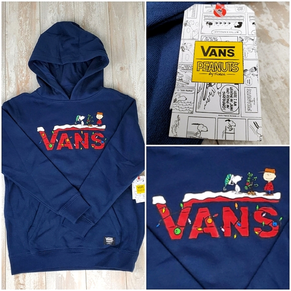 Vans X Peanuts kids hoodie M